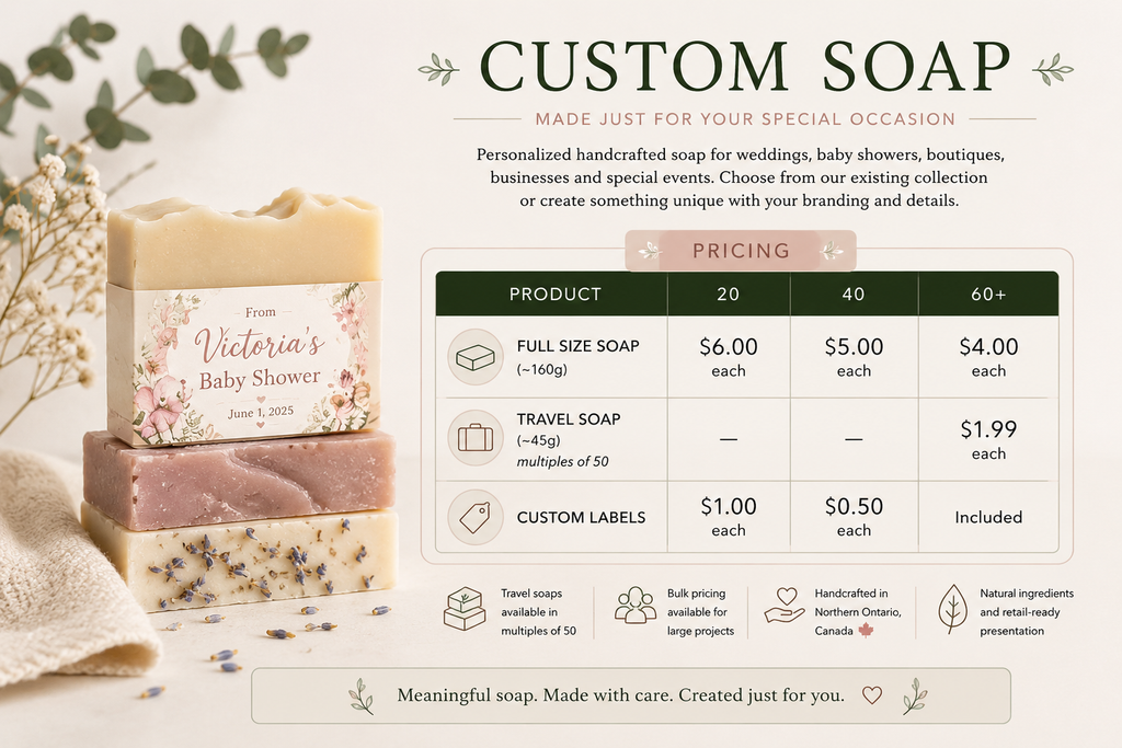 Custom Soap – Old Soul Soap Company Inc