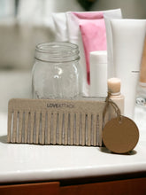 Load image into Gallery viewer, Wheat Straw Wide Tooth Detangling Shower Combs