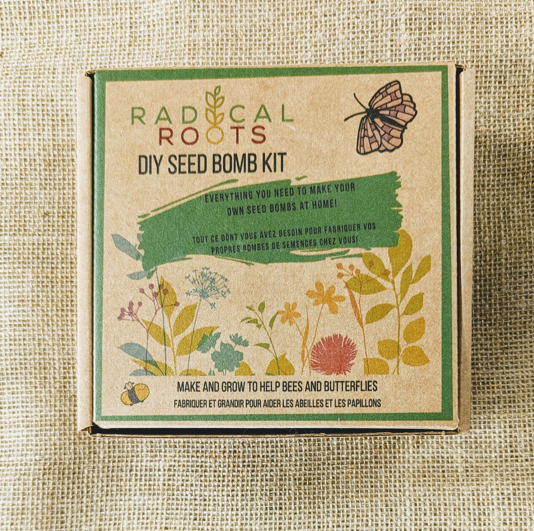 DIY Seed Bombs - Seed Bomb Kit ~ Radical Roots DIY