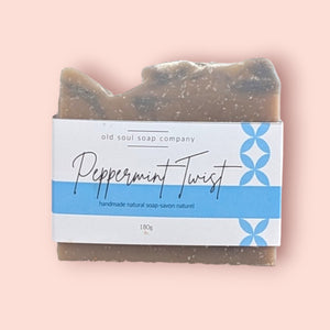 ARTISAN SOAP - Peppermint Twist Soap