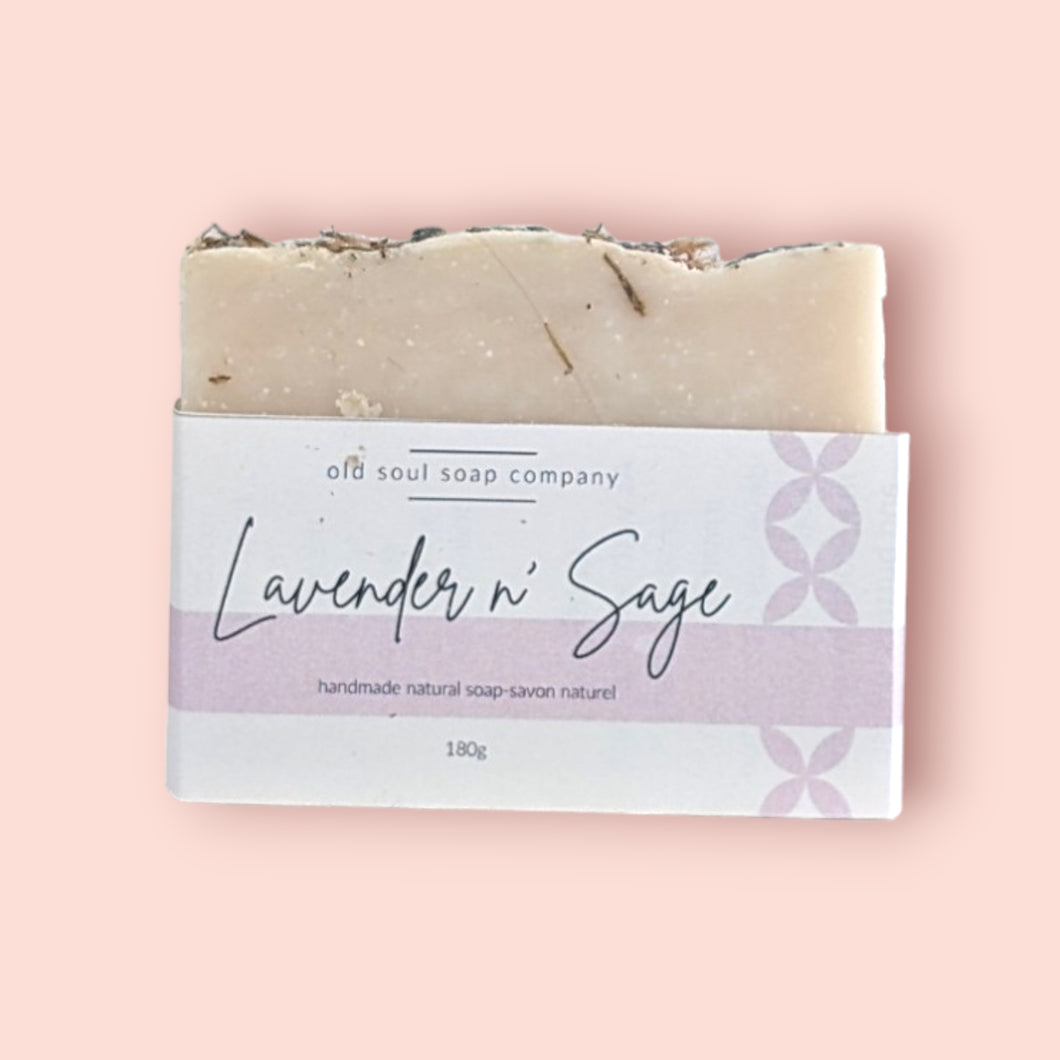 ARTISAN SOAP - Lavender N Sage Soap